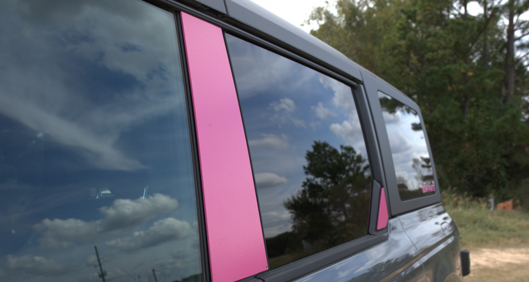 2021-26 Bronco EMP Aluminum Window Trim Accents