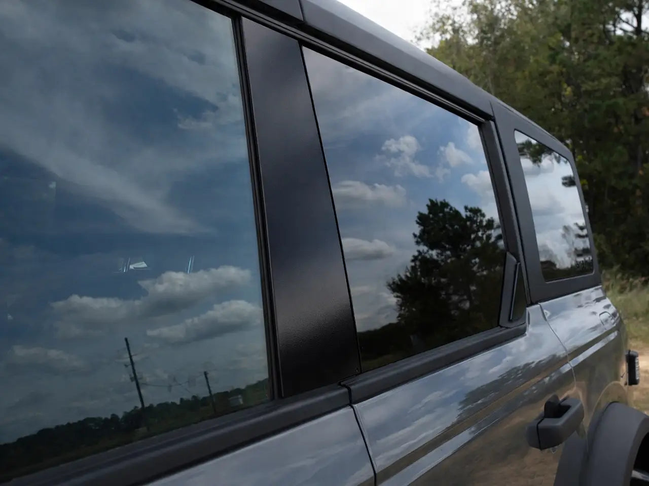 2021-26 Bronco EMP Aluminum Window Trim Protection Accents