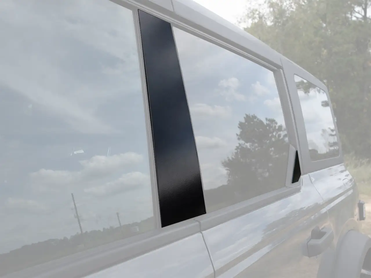 2021-26 Bronco EMP Aluminum Window Trim Protection Accents