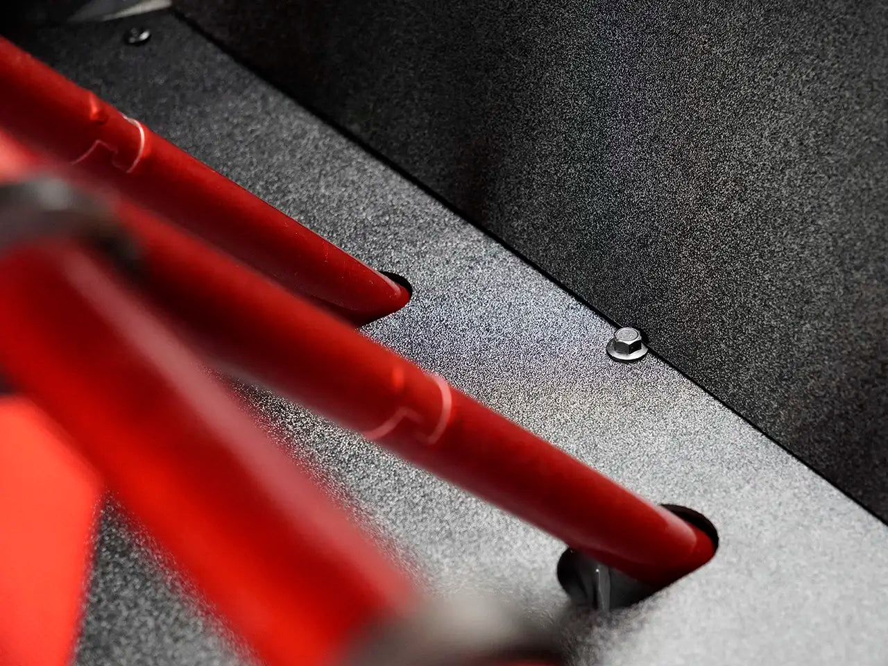 2015-23 S550 Mustang EMP Rear Seat Delete for BRAUM Harness Bar