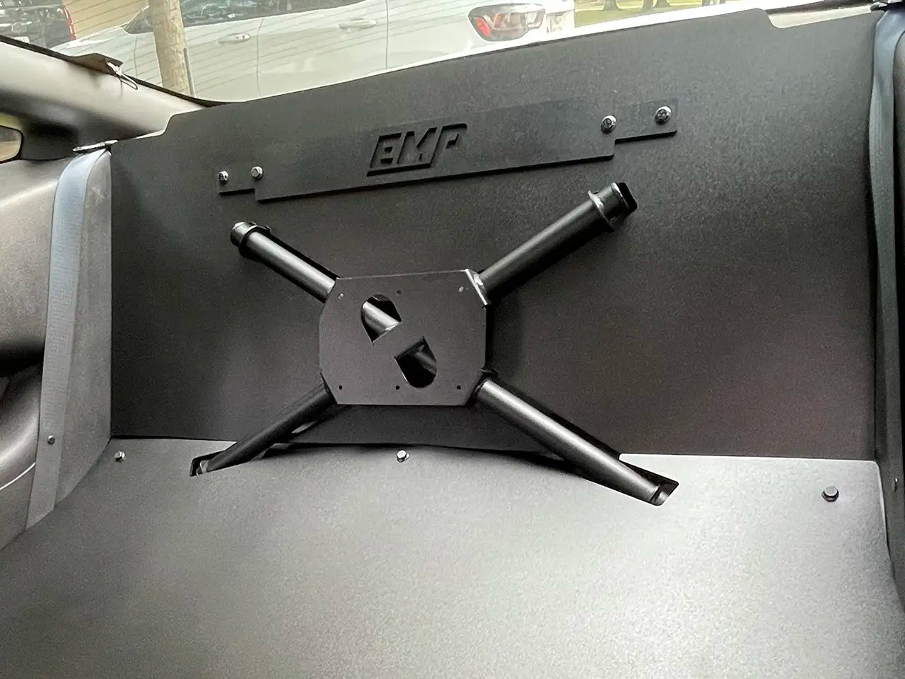 2005-14 S197 Mustang Steeda X-Brace EMP Rear Seat Delete Kit