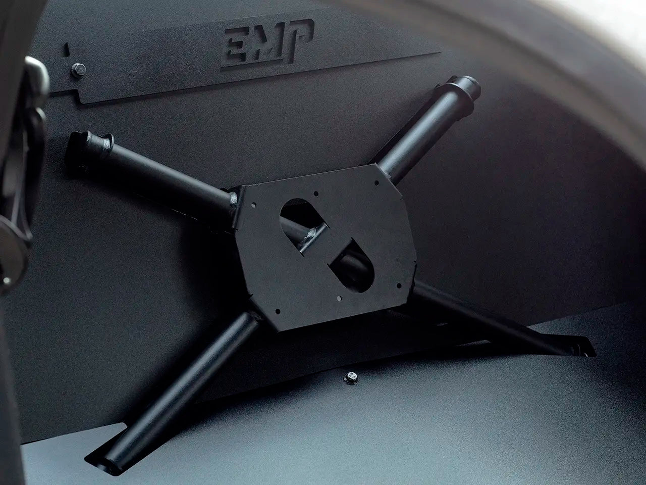 2005-14 S197 Mustang Steeda X-Brace EMP Rear Seat Delete Kit