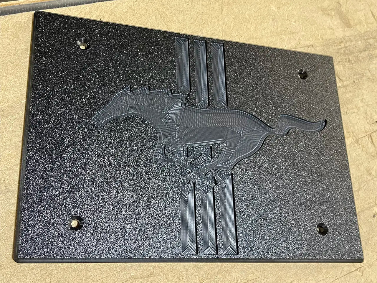 2005-14 S197 Mustang Steeda X-Brace EMP Rear Seat Delete Kit