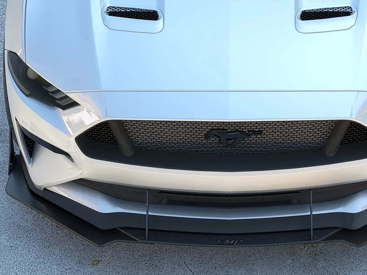 2018-23 S550 Mustang EMP HDPE Front Air Splitter