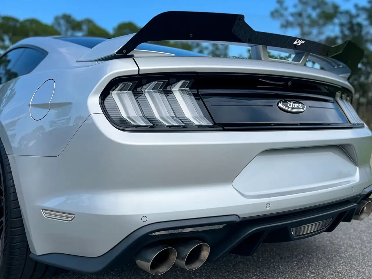 2015-23 S550 Mustang EMP PP1 Aluminum Wicker Bill Add-On