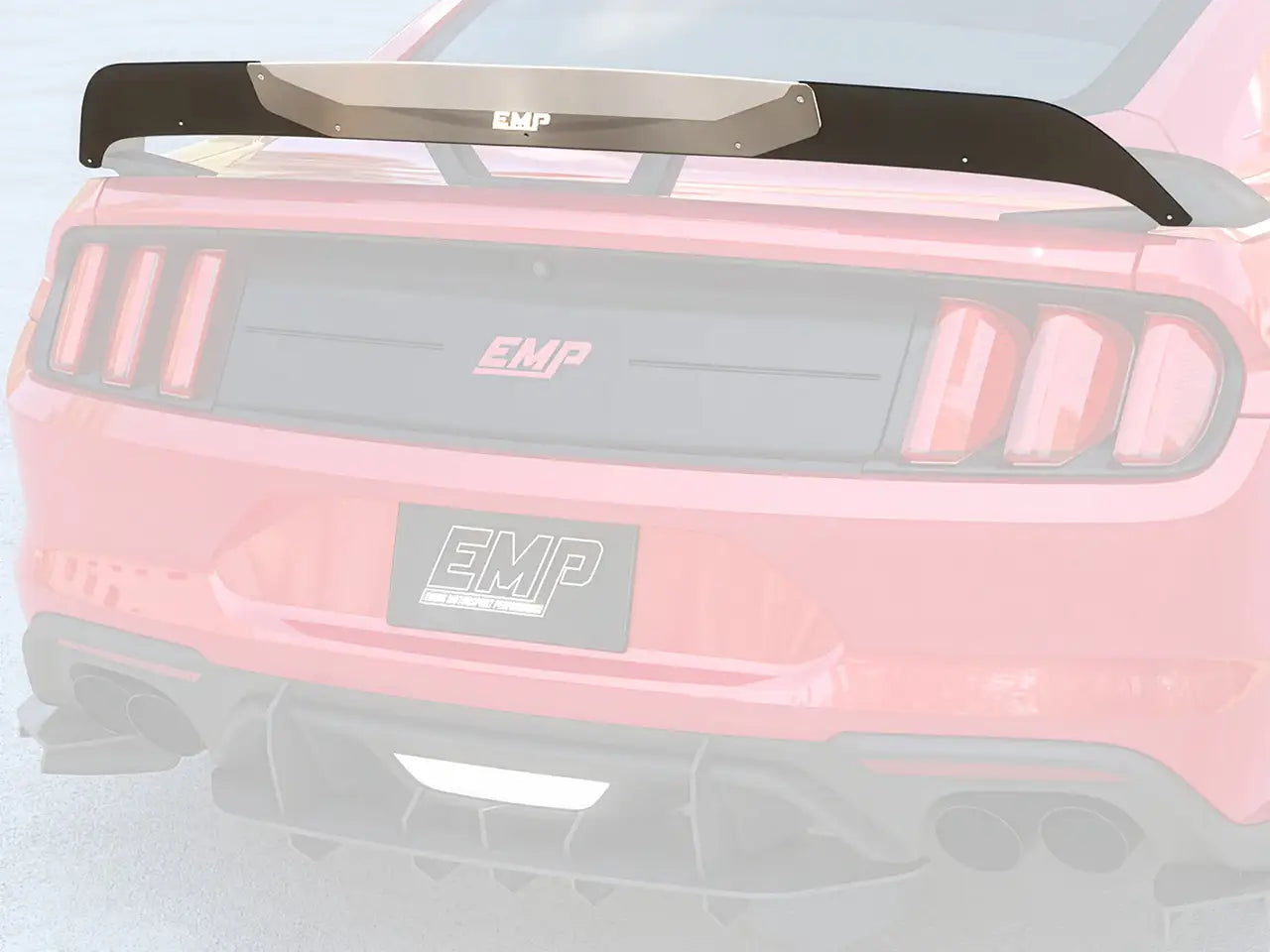 2015-23 S550 Mustang EMP PP1 Aluminum Wicker Bill Add-On