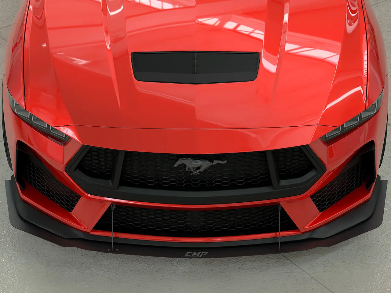 2024+ S650 Mustang EMP Aluminum Front Air Splitter w/ or w/o Wings