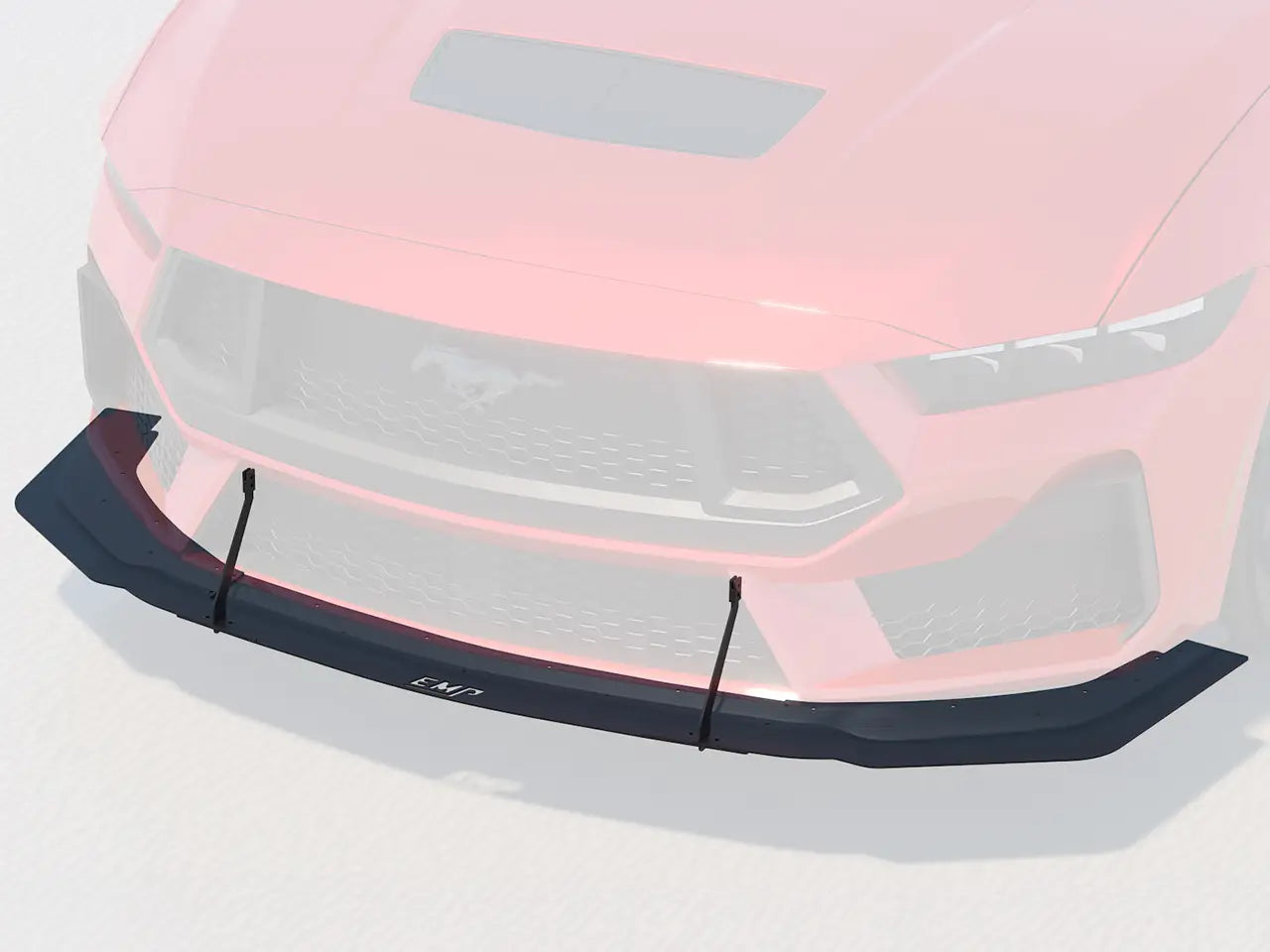 2024+ S650 Mustang EMP Aluminum Front Air Splitter w/ or w/o Wings