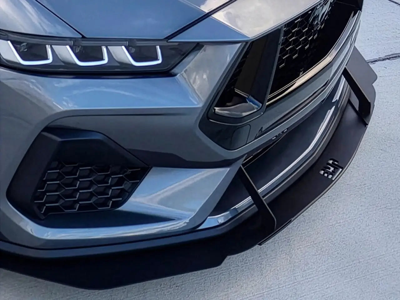 2024+ S650 Mustang EMP Front Air Splitter w/ or w/o Wings