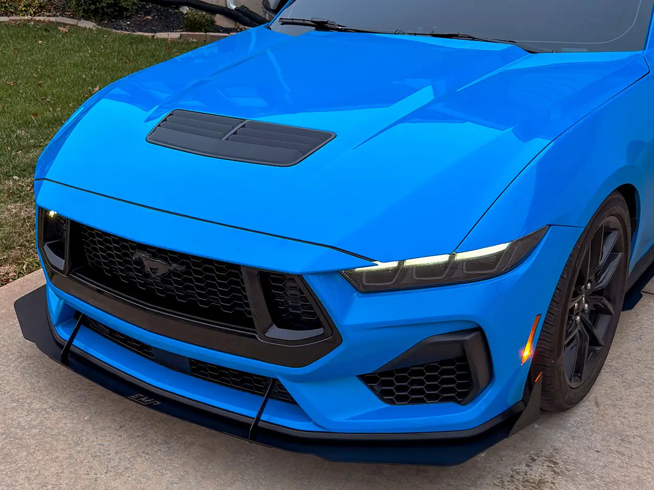 2024+ S650 Mustang EMP Aluminum Front Air Splitter w/ or w/o Wings