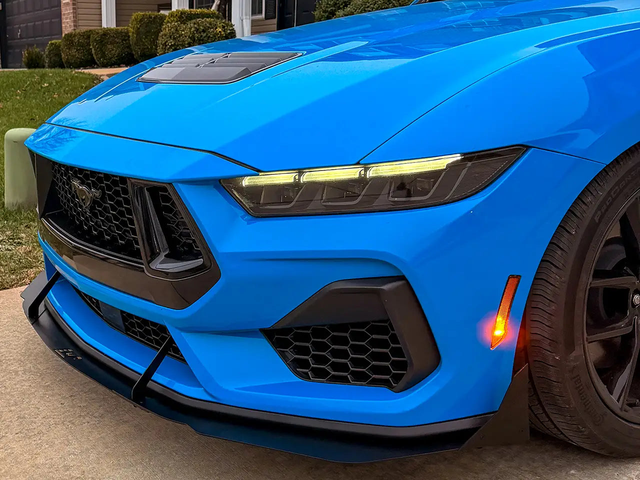 2024+ S650 Mustang EMP Aluminum Front Air Splitter w/ or w/o Wings