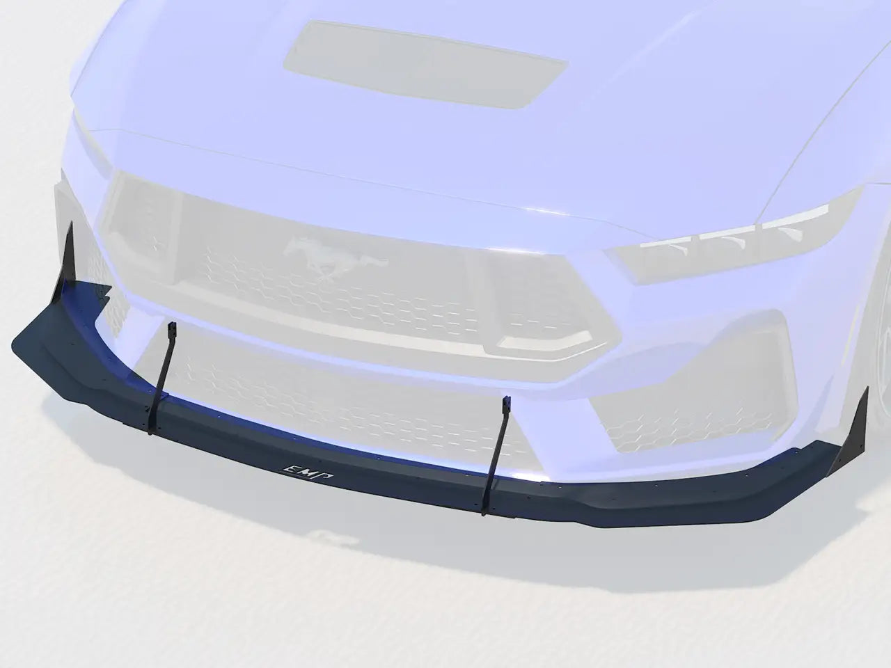 2024+ S650 Mustang EMP Aluminum Front Air Splitter w/ or w/o Wings