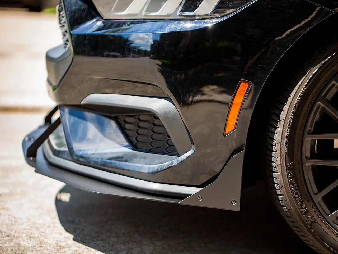 2024+ S650 Mustang EMP Aluminum Front Air Splitter w/ or w/o Wings