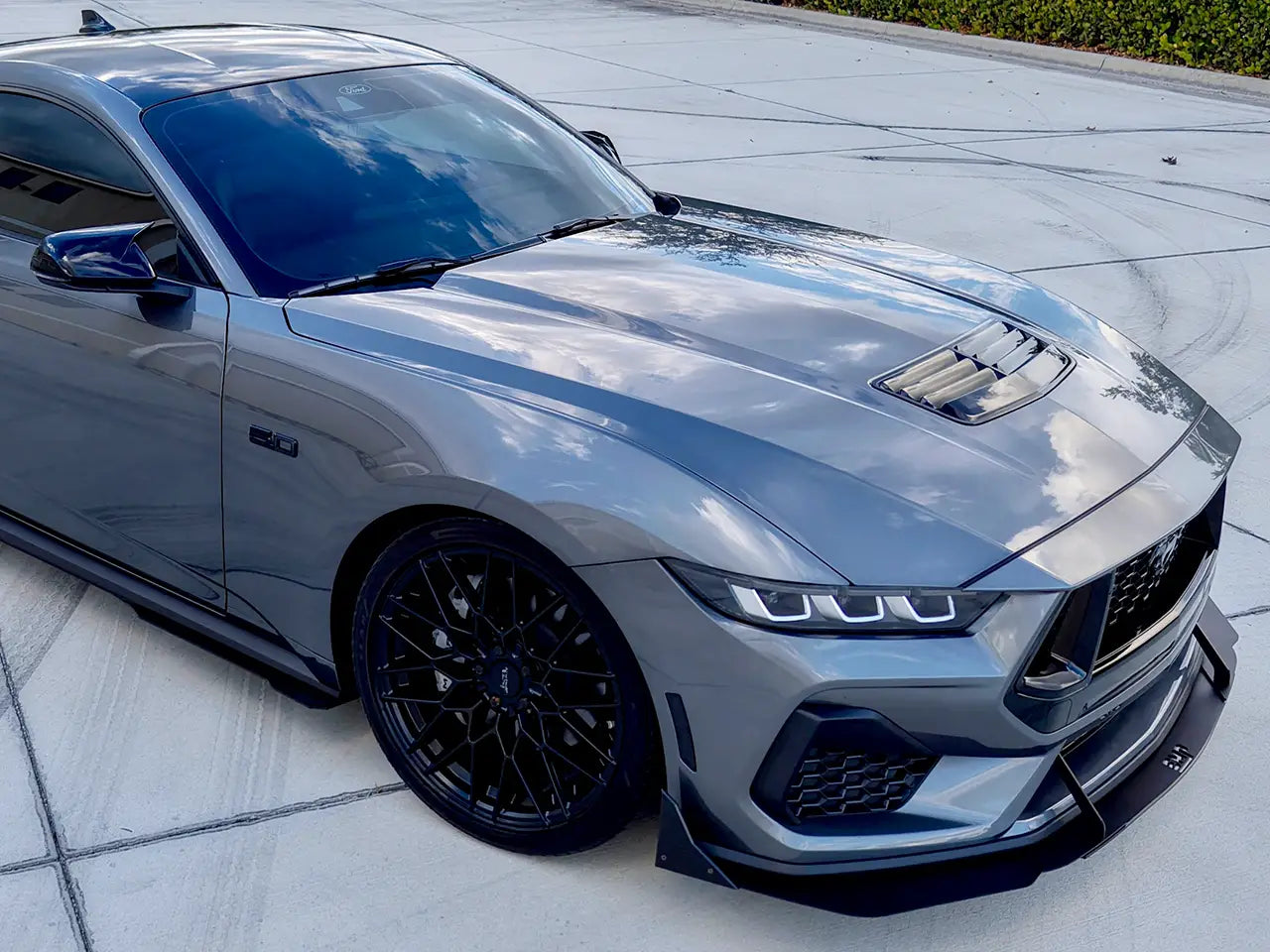 2024+ S650 Mustang EMP Front Air Splitter w/ or w/o Wings