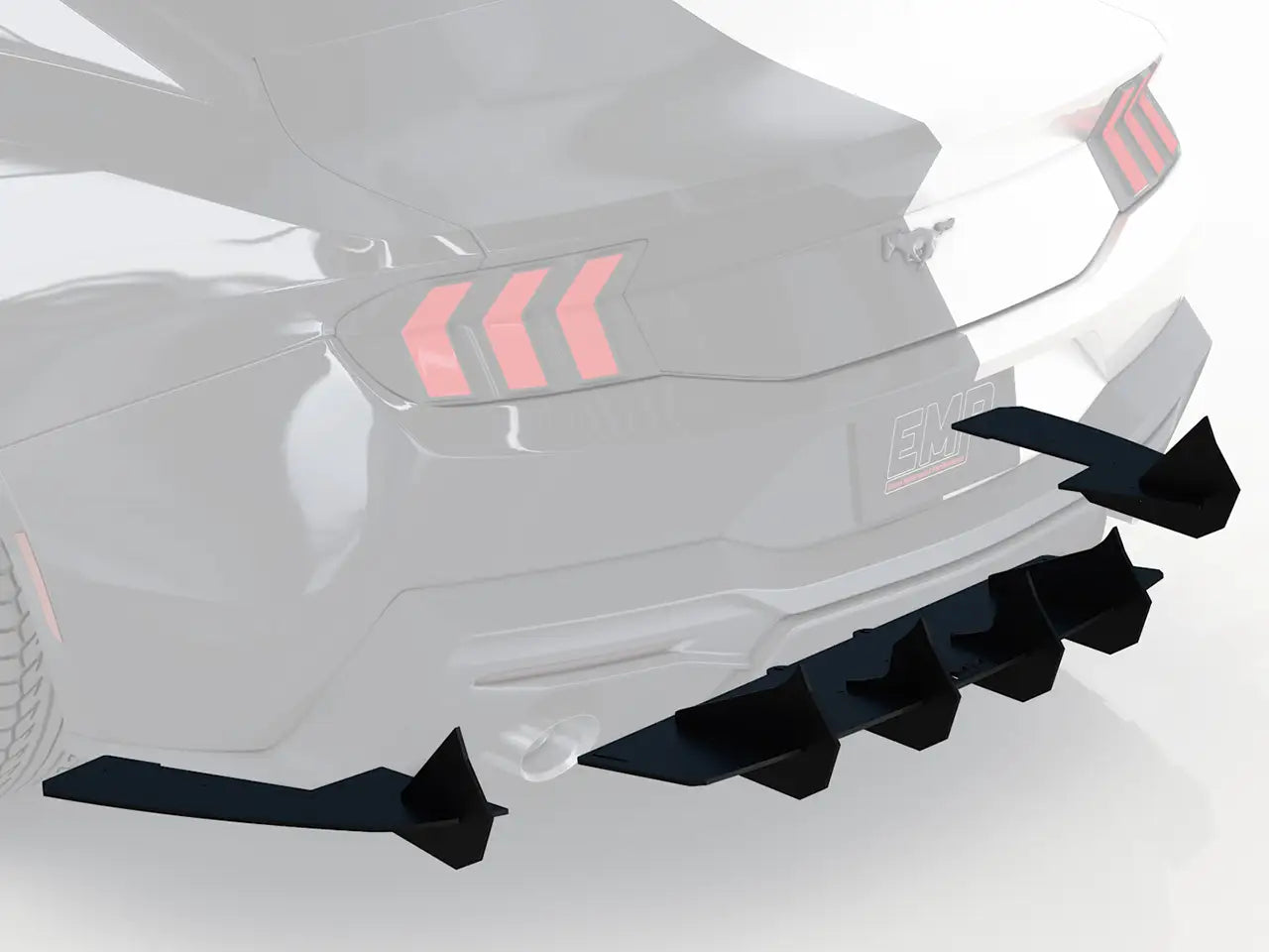 2024+ S650 Mustang EMP Aluminum Rear Diffuser V1