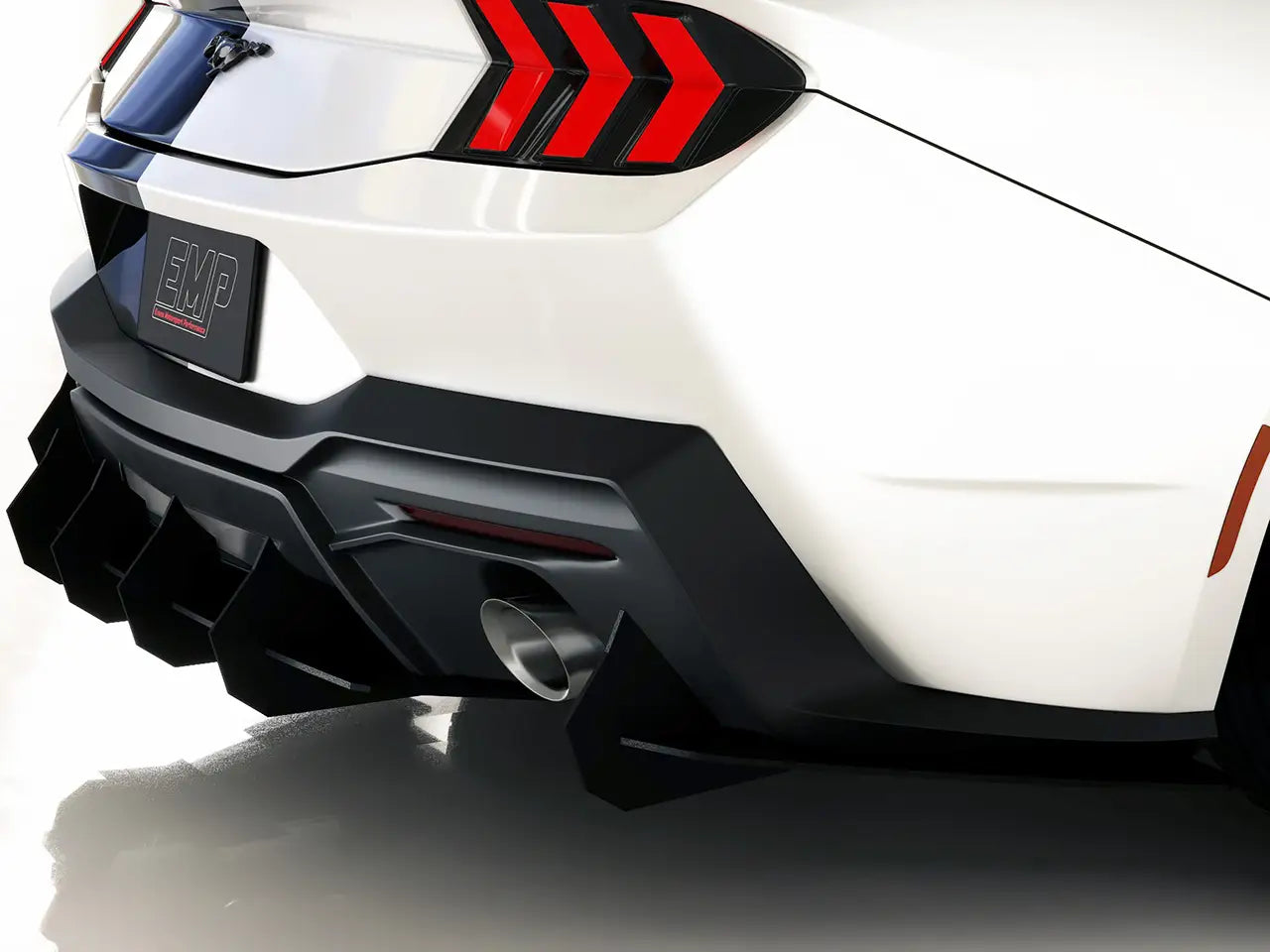 2024+ S650 Mustang EMP Aluminum Rear Diffuser V1