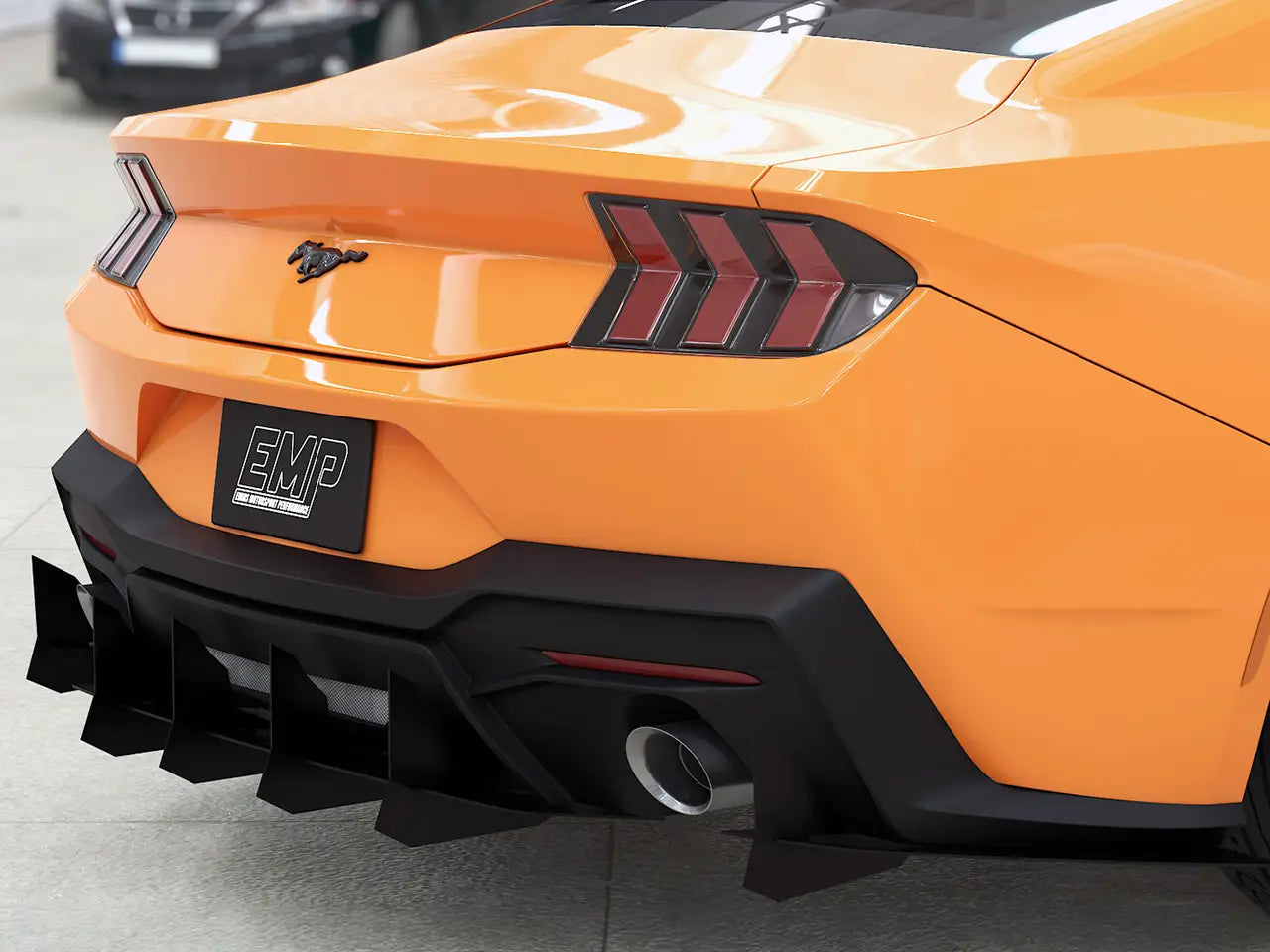 2024+ S650 Mustang EMP Aluminum Rear Diffuser V3