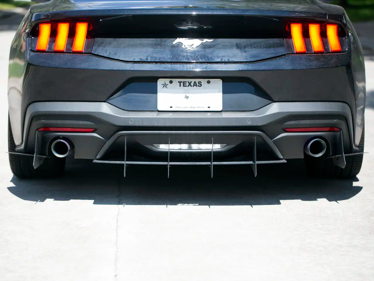 2024+ S650 Mustang EMP Aluminum Rear Diffuser V3