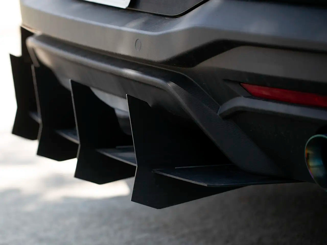 2024+ S650 Mustang EMP Aluminum Rear Diffuser V3