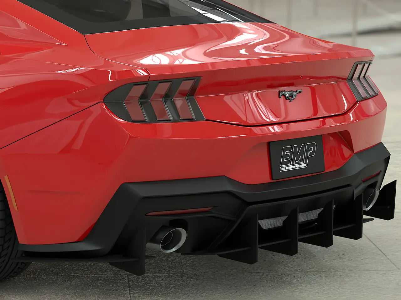2024+ S650 Mustang EMP Rear Diffuser V2