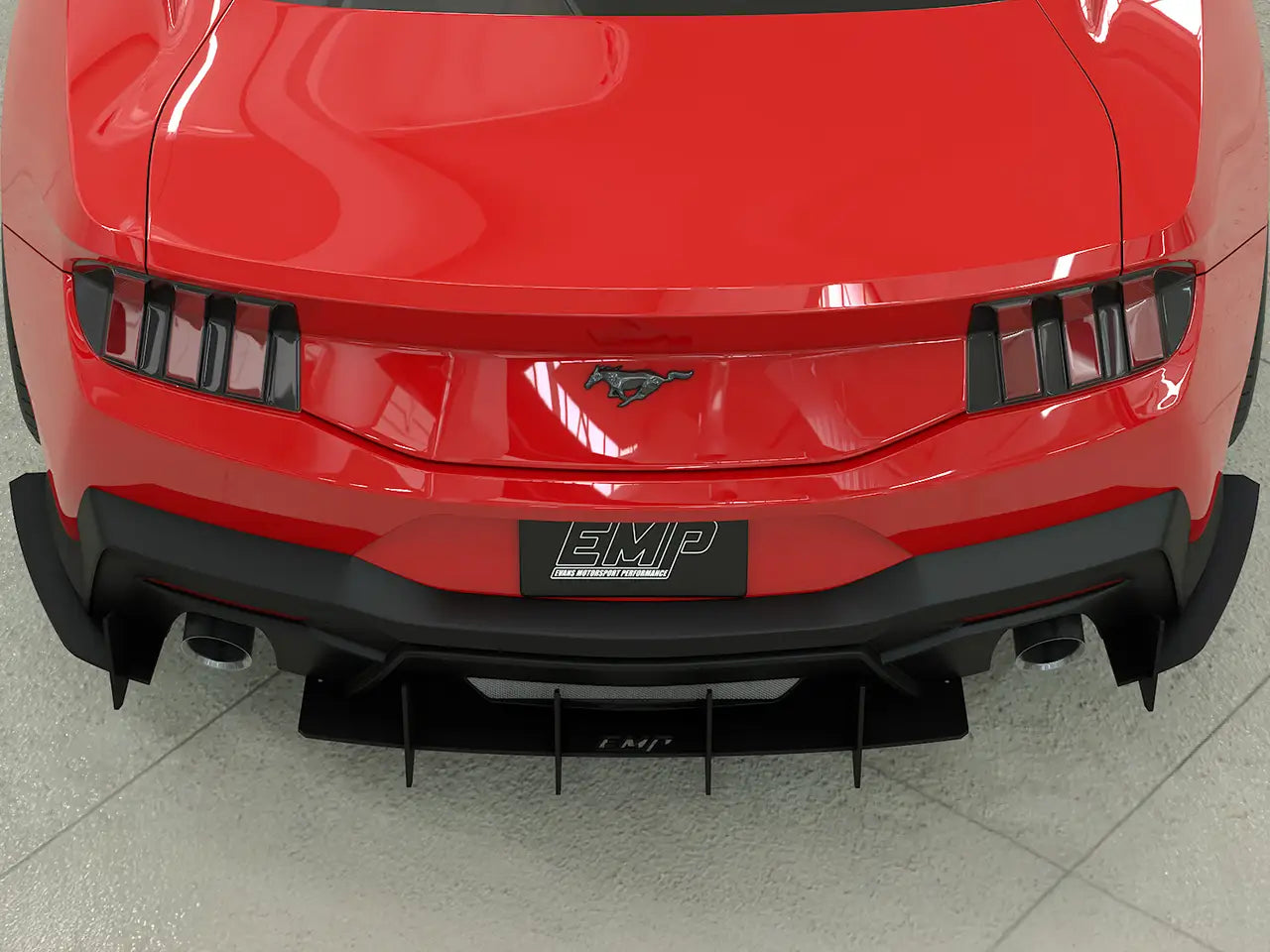 2024+ S650 Mustang EMP Rear Diffuser V2