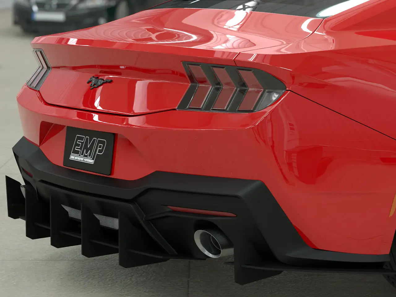 2024+ S650 Mustang EMP Rear Diffuser V2