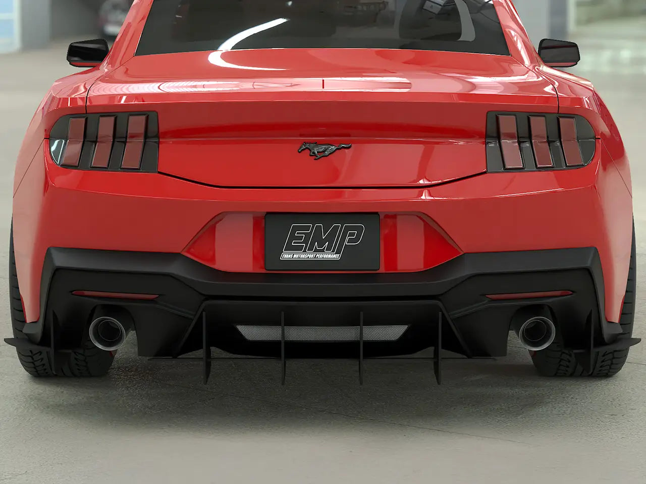 2024+ S650 Mustang EMP Rear Diffuser V2