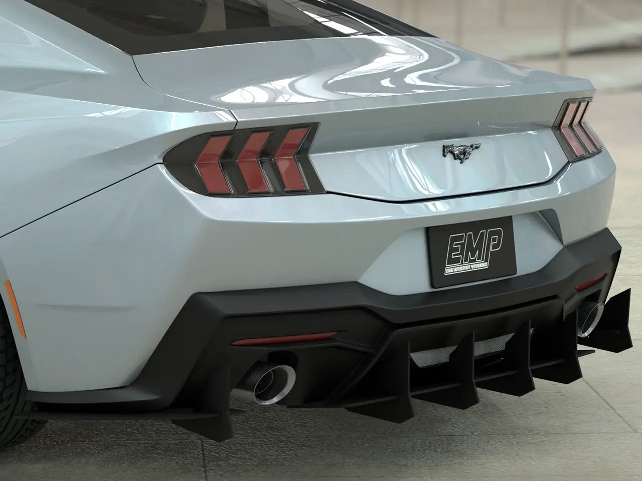 2024+ S650 Mustang EMP Rear Diffuser V3