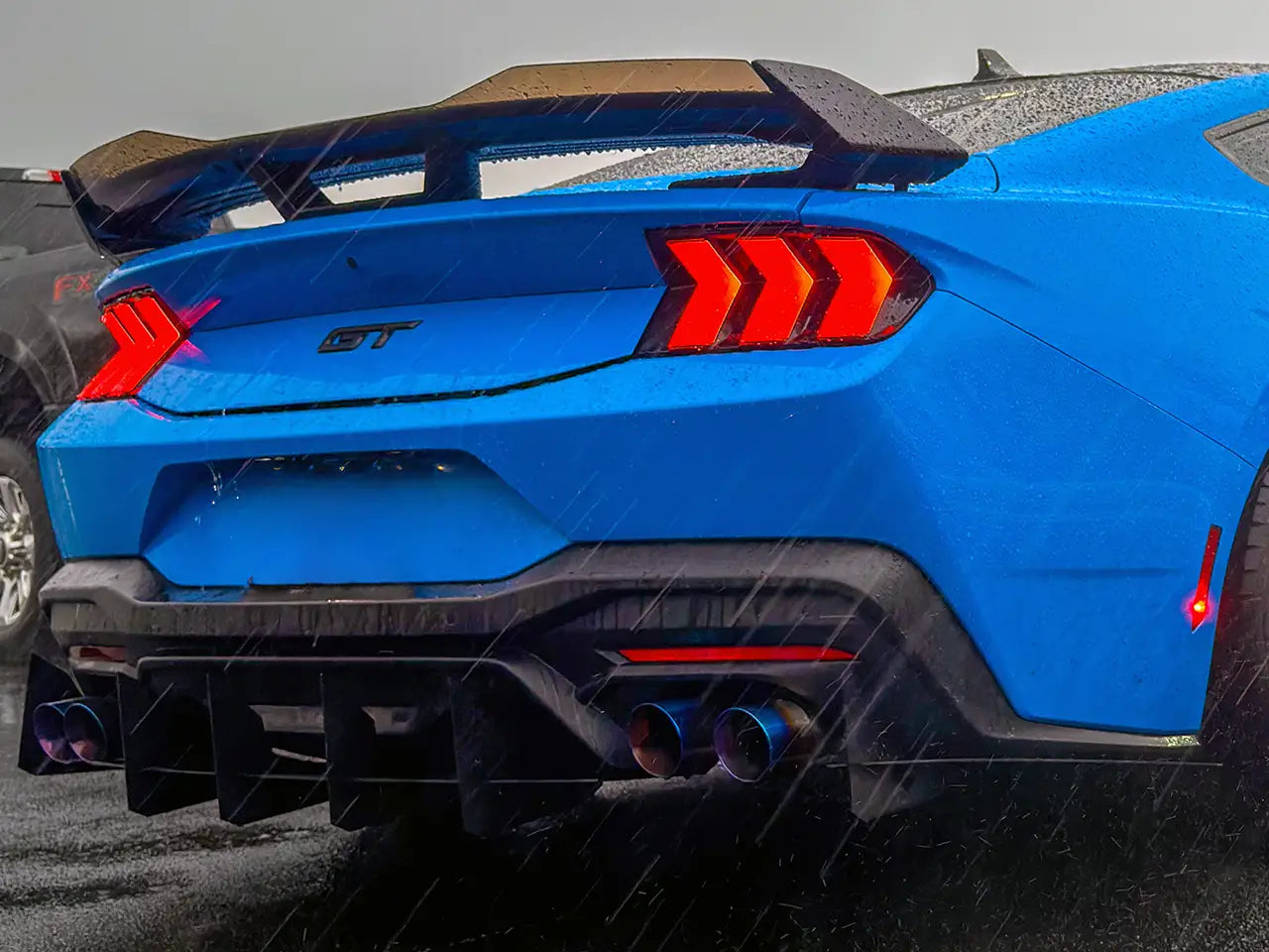 2024+ S650 Mustang EMP Aluminum Rear Diffuser V2