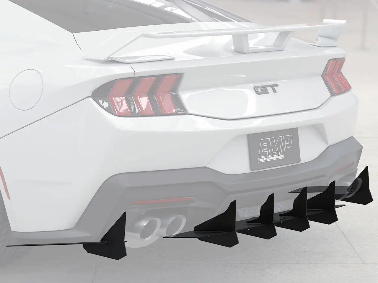 2024+ S650 Mustang EMP Aluminum Rear Diffuser V3