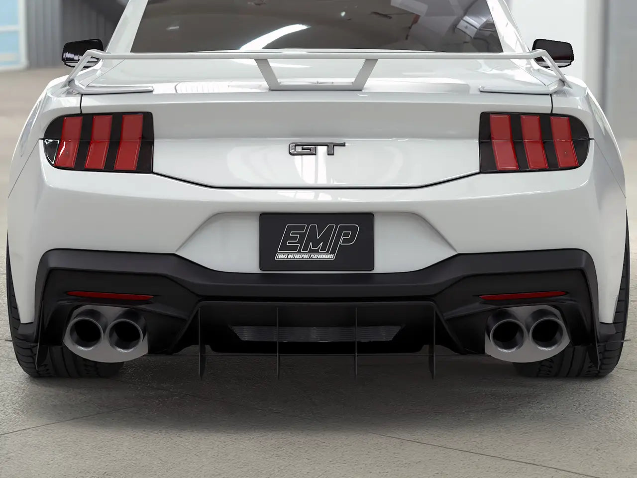 2024+ S650 Mustang EMP Aluminum Rear Diffuser V3