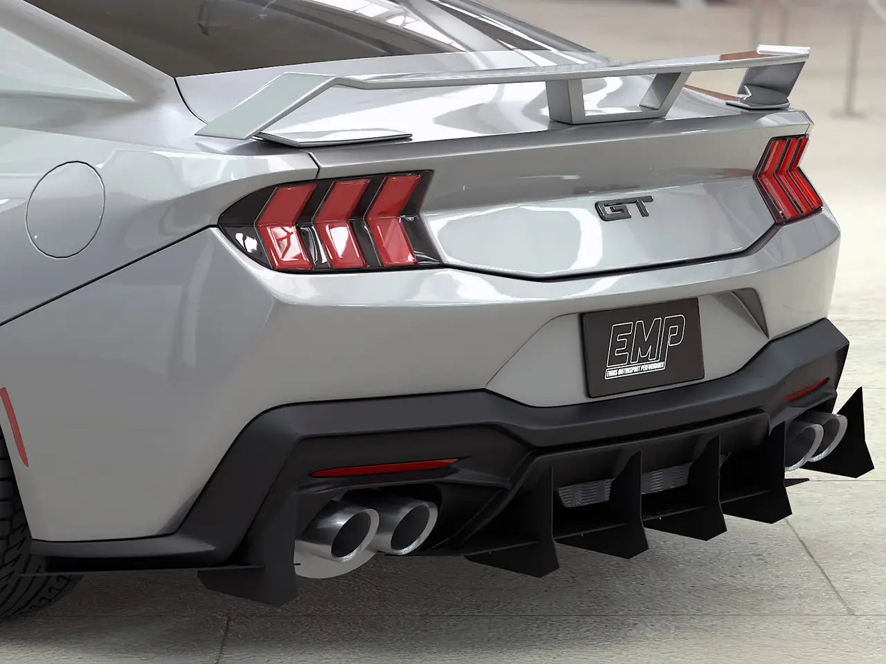 2024+ S650 Mustang EMP Rear Diffuser V3