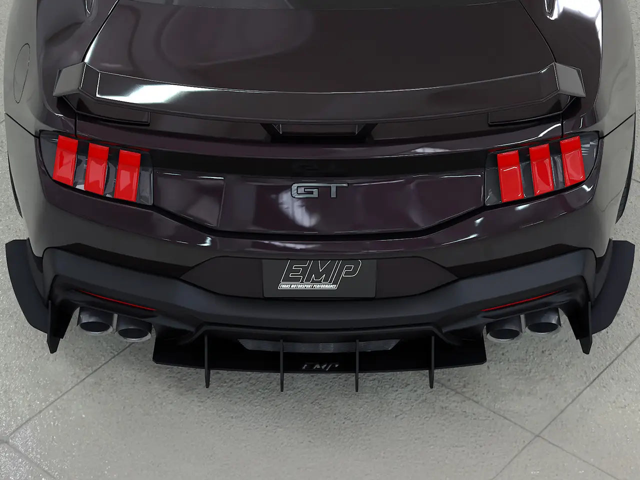 2024+ S650 Mustang EMP Rear Diffuser V1