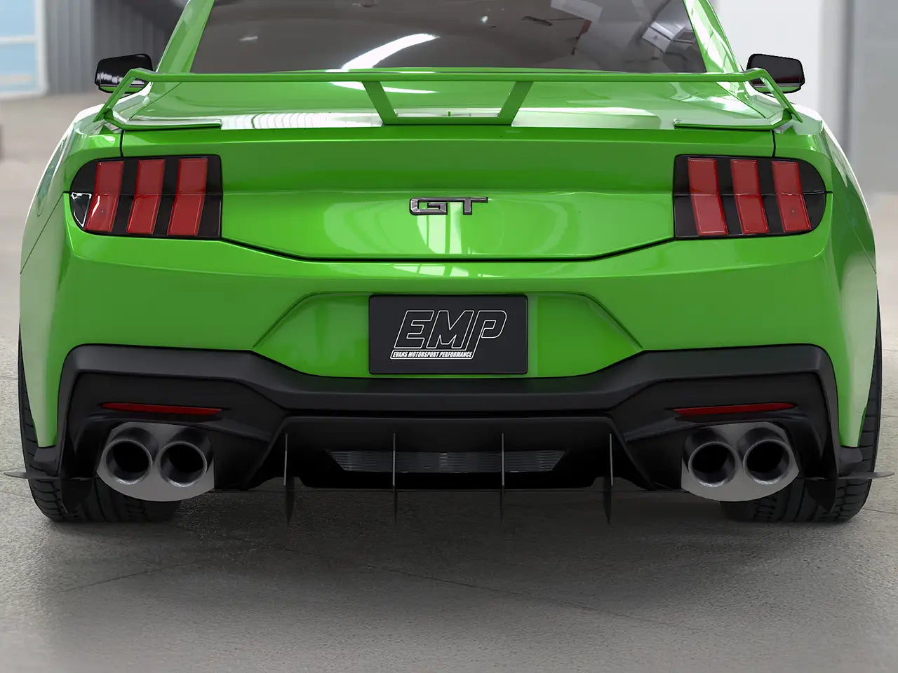 2024+ S650 Mustang EMP Aluminum Rear Diffuser V1