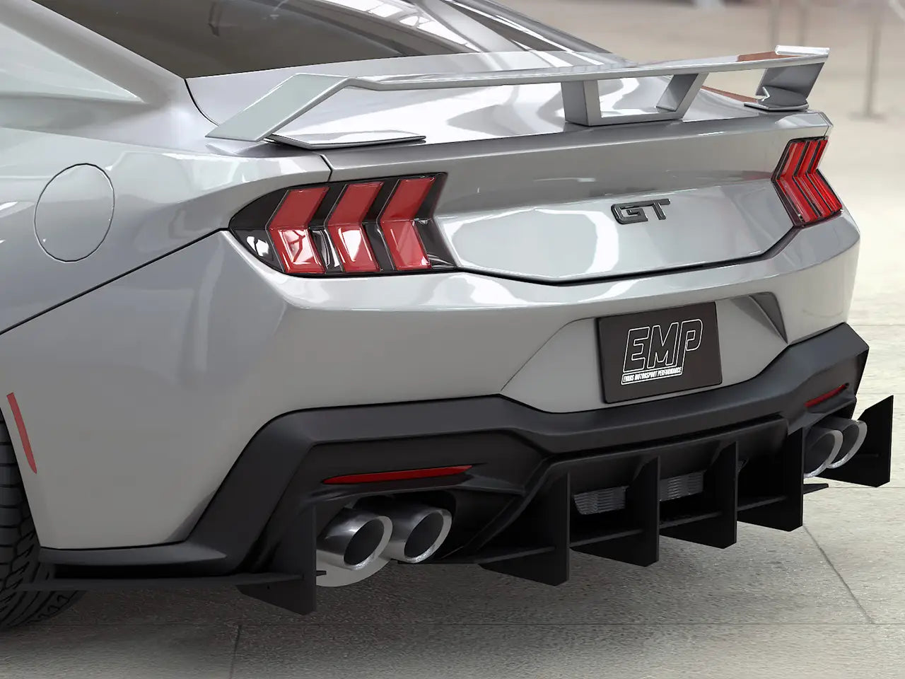 2024+ S650 Mustang EMP Rear Diffuser V2