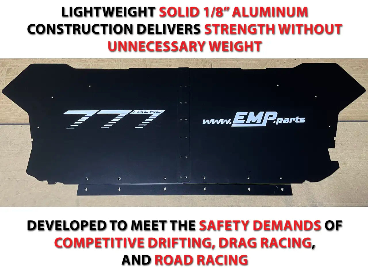 2015-23 S550 Mustang EMP Aluminum Rear Firewall