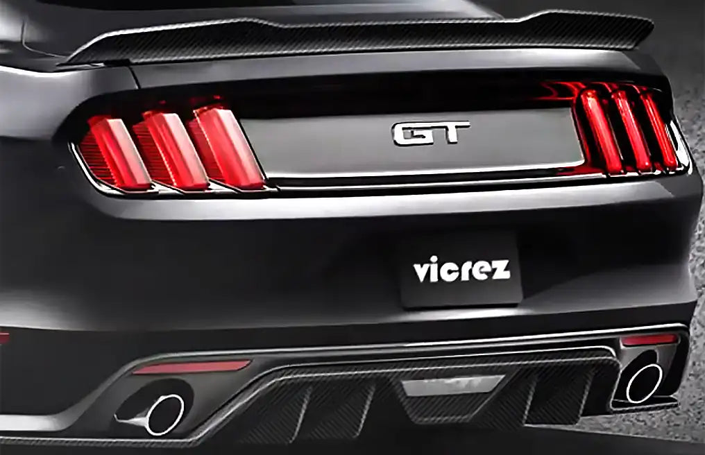 Vicrez VZ Style Carbon Fiber Rear Wing Spoiler vz100324