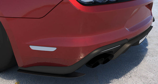 2015-23 Mustang EMP Rear Rocker Splitters